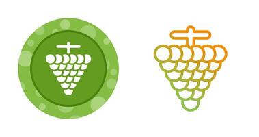 Grapes Vector Icon