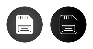 Memory Card Vector Icon