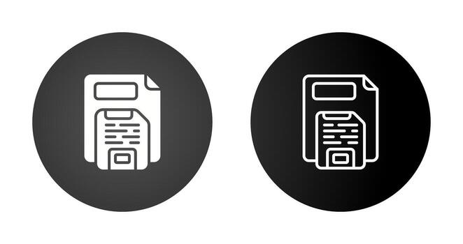 salvar botón vector icono