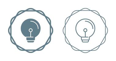 Light Bulb Vector Icon