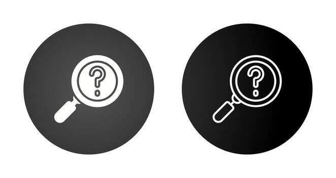 Problem Framing Vector Icon