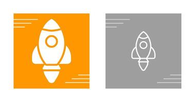 Rocket Lunch Vector Icon