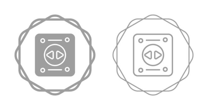 icono de vector de enchufe