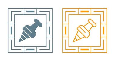 Pushpin Vector Icon