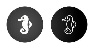 Seahorse Vector Icon