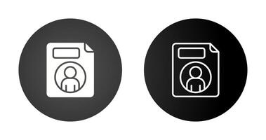 Personal File Vector Icon