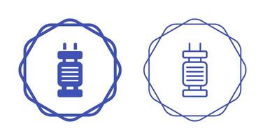 Capacitor Vector Icon