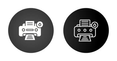 Inkjet Printer Vector Icon