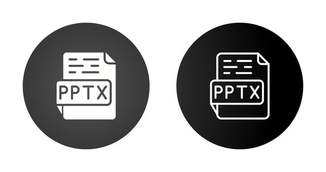PPTX Vector Icon