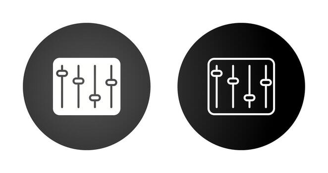 Equalizer Vector Icon