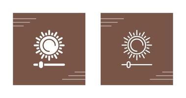 Brightness And Contrast Vector Icon