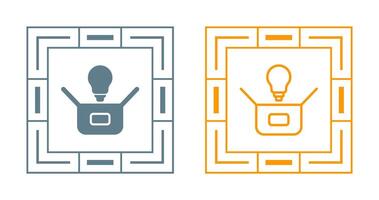 Think Outside The Box Vector Icon