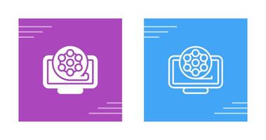 Film Reel Vector Icon