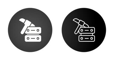 icono de vector de minería de datos