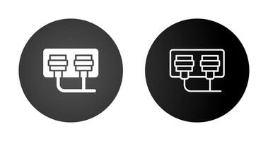 icono de vector de enchufe