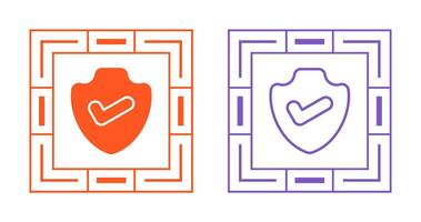 Sheild Check Vector Icon
