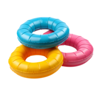 ai gegenereerd zwembad floaties geïsoleerd Aan PNG achtergrond