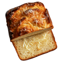 ai gerado fresco pão isolado em png fundo