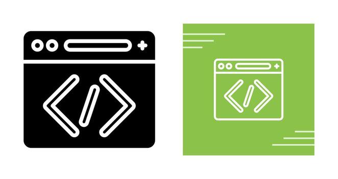 Coding Vector Icon