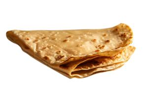 AI generated Flat Bread isolated on png background