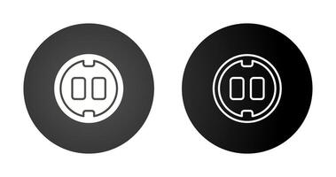icono de vector de enchufe