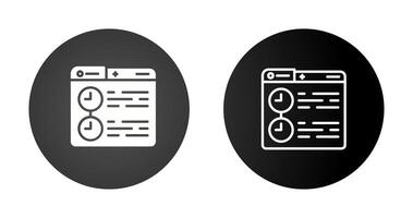 Timeline Vector Icon