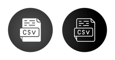 CSV Vector Icon