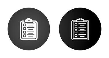 Clipboard Checklist Vector Icon