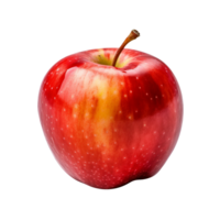 AI generated Apple isolated on png background