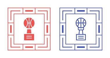 icono de vector de baloncesto