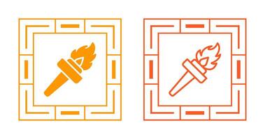 Torch Vector Icon