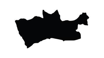 animación formas un mapa de mardin en Turquía video