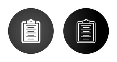 Writing Pad Vector Icon