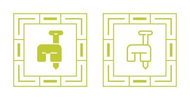 Cable Staples Vector Icon
