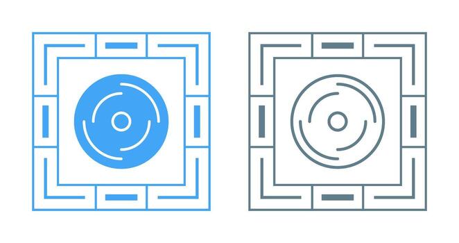 Disk Vector Icon