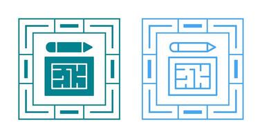 Blueprint Vector Icon