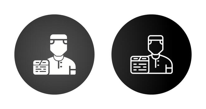 web desarrollador vector icono