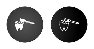 Brushing Teeth Vector Icon