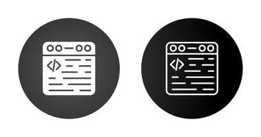 Browser Vector Icon