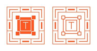 Font Design Vector Icon