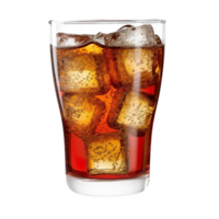 AI generated Coco Cola isolated on png background