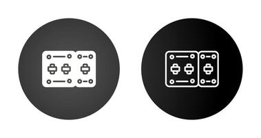 circuito interruptor automático vector icono