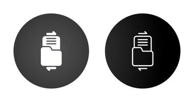 File Sharing Vector Icon