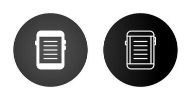 E-reader Vector Icon