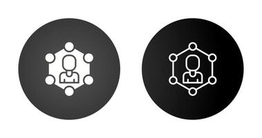 Network Segmentation Vector Icon