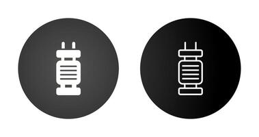 Capacitor Vector Icon