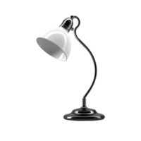 AI generated Blank White Lamp isolated on png background