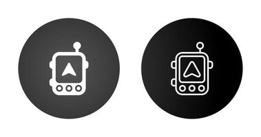 GPS Navigation Device Vector Icon