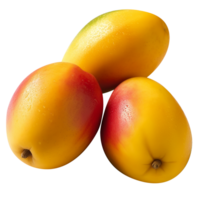 AI generated Mango isolated on png background