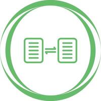 Document Sharing Vector Icon